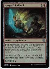 Foil Hexgold Halberd 136 Phyrexia: All Will Be One U