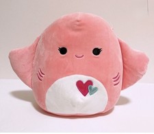 Squishmallows Valentine Squad 8" Saxa the Pink Stingray Plush Doll Toy