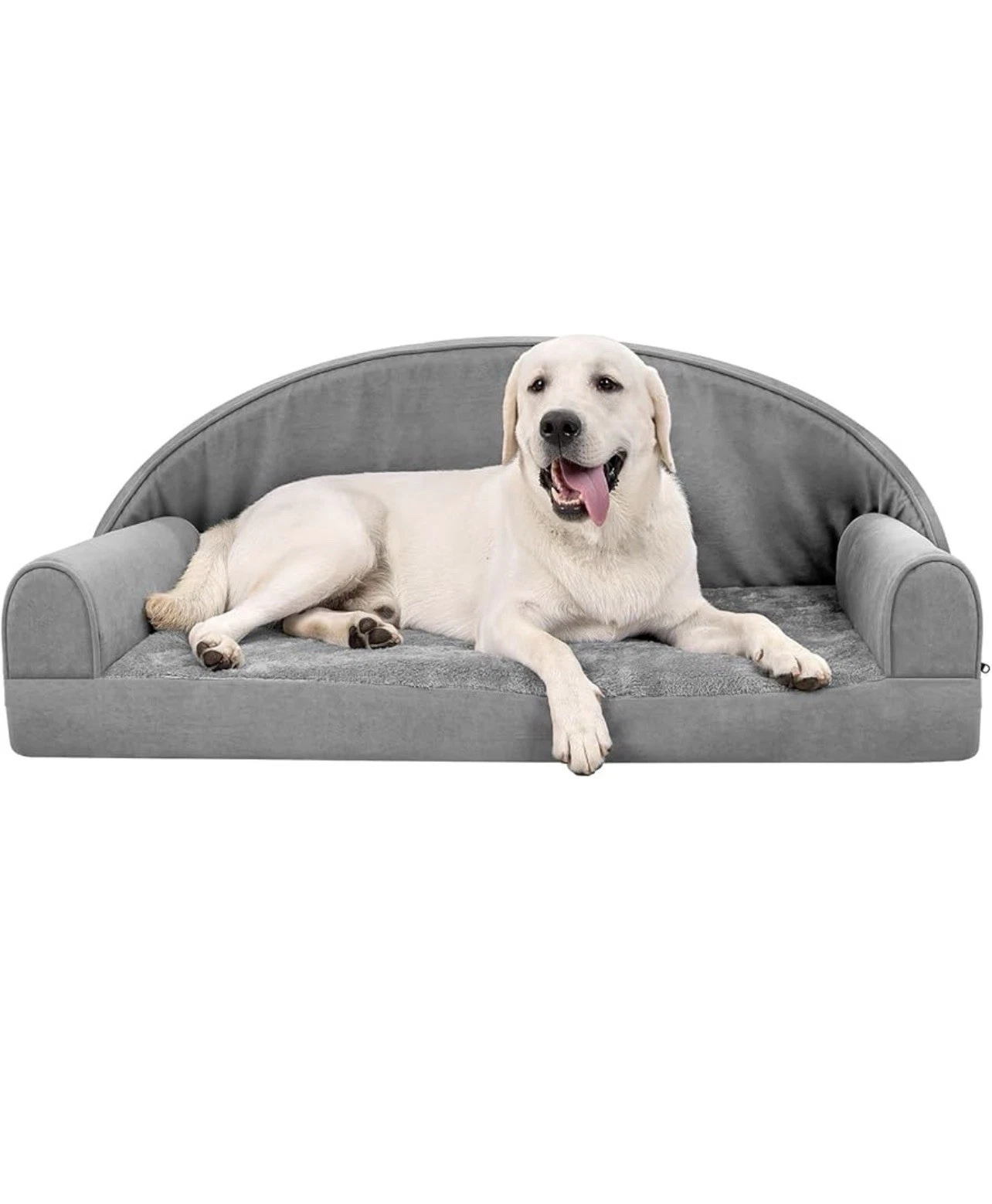 ONETIGRIS X-Large Dog Bed with Cover, Memory Foam with Pillows, Waterproof Soft