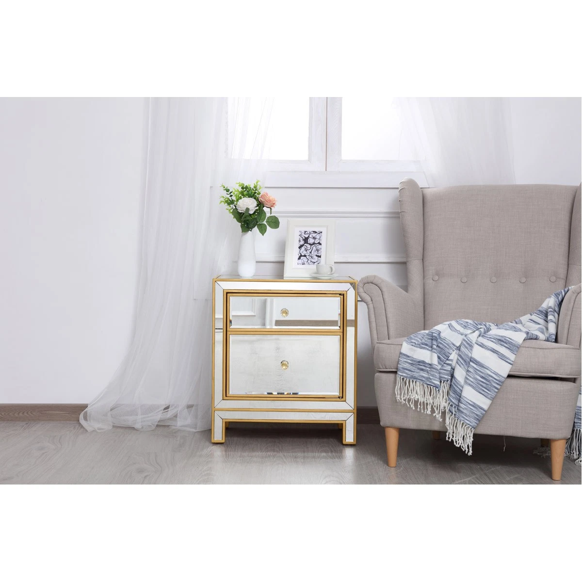 Elegant Lighting REFLEXION Cabinet - Thumbnail 3