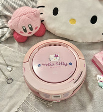 Hello Kitty Pink Portable Boombox CD Player with AM/FM Radio