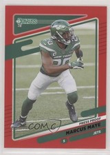 2021 Panini Donruss Press Proof Red Marcus Maye #44 0b3