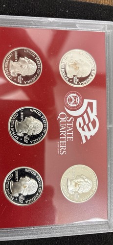 2005 United States Mint Proof Set. With OGP & COA *11 Coin Set *1.34 Oz Silver - Picture 5 of 6