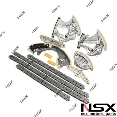 Timing Chain Tensioner Guides Rail Kit For Audi A4 A5 A6 Q5