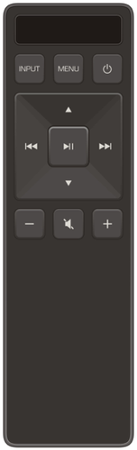New Vizio XRS500-B Remote for Vizio Sound Bar SB4051-C0 - Picture 2 of 3