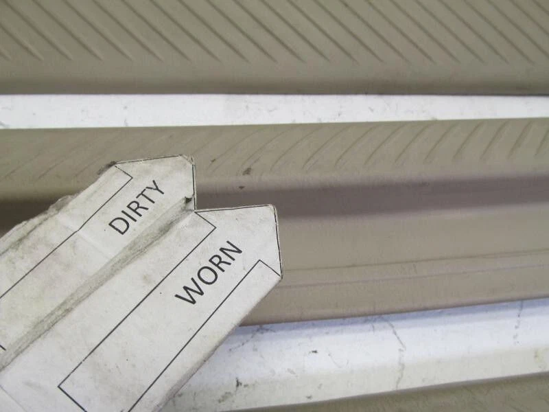 Placa de desgaste alféizar MPV 2004 2006 Mazda conductor pasajero piso delantero trasero estribo moldura Foto 3 de 4