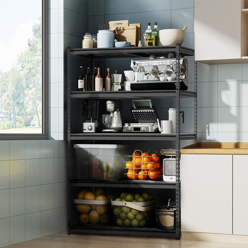 10-PACK 48"x24"x72" 5-Tiers Heavy Duty Storage Shelves Adjustable Metal Shelving - Picture 7 of 8