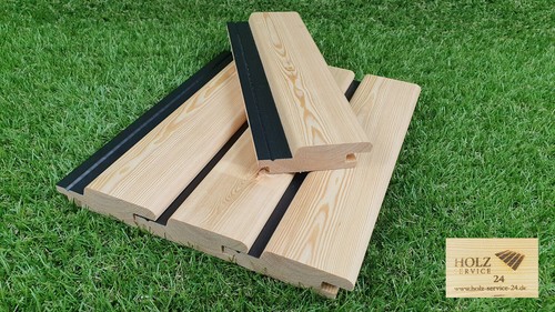 SALE Fassadenprofil LANERO Kontrast, sib. Lärche, 27x96, 5,10m, elegant/geh., A/ - Bild 8 von 13