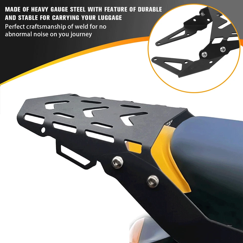 Rear Luggage Rack Carrier Cargo Holder For Honda MSX 125 MSX125 GROM125 2016-20 - Image 2 of 4