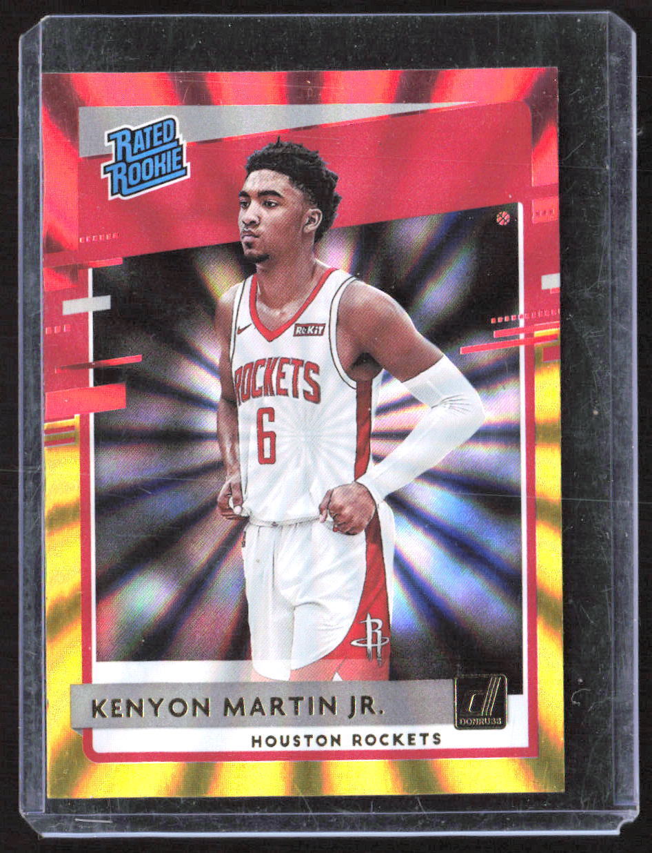 1247F 2020-21 Donruss #224 Kenyon Martin Jr. Holo Red and Gold Laser