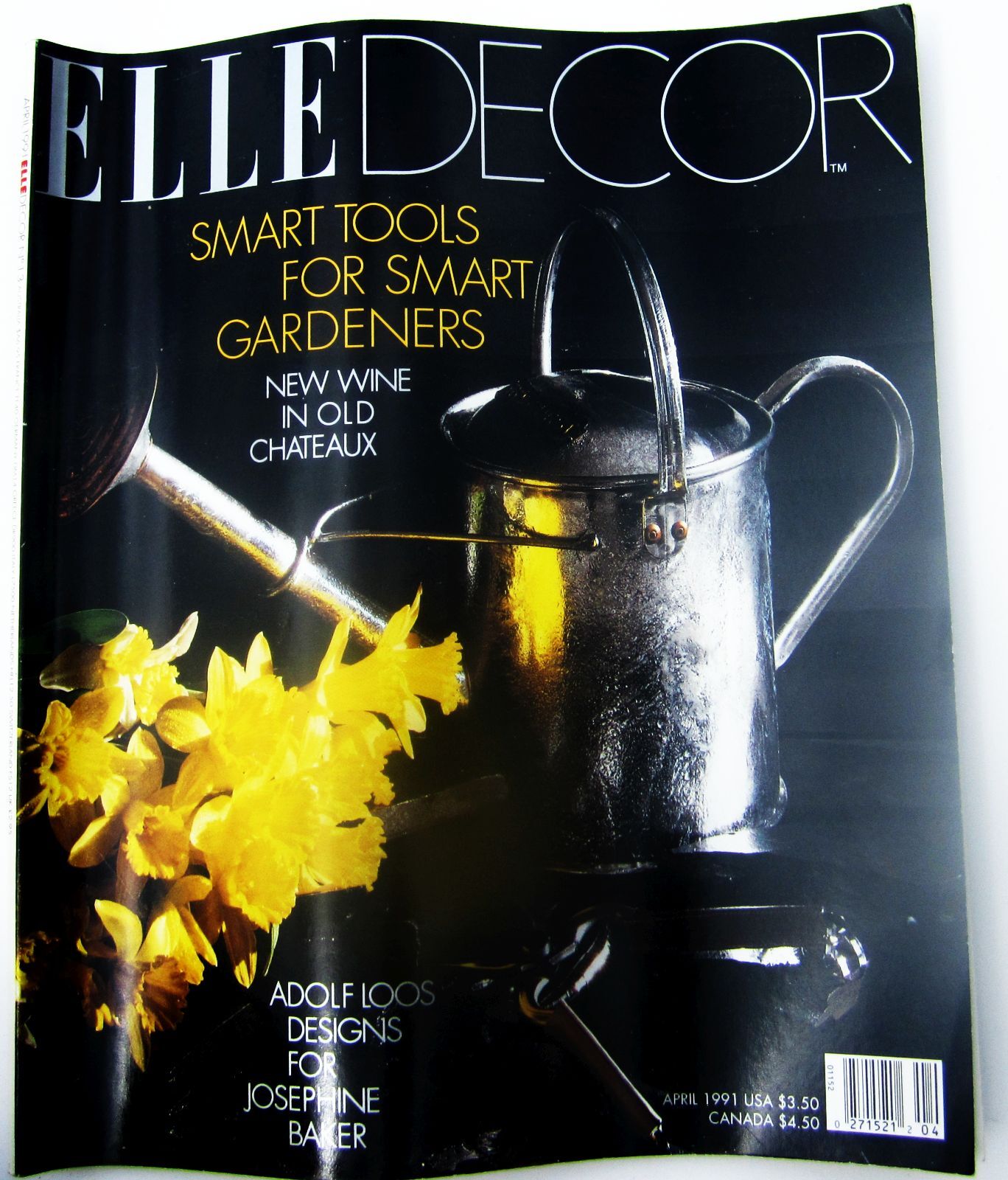 Elle Decor April 1991 February Fashion Good Condition 1990s Vintage