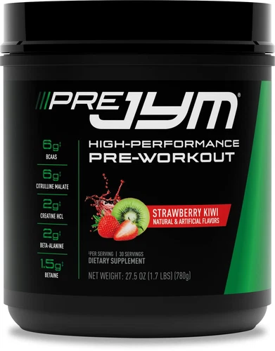 JYM Science Pre Jym Strawberry Kiwi 30 Servings Strawberry Kiwi 30 Count
