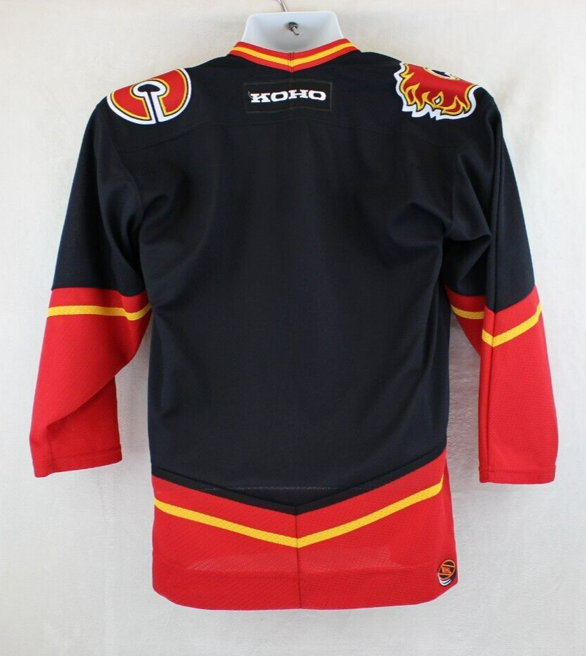 Vintage KOHO Calgary Flames Blasty Horse NHL Jersey (Y XL S)