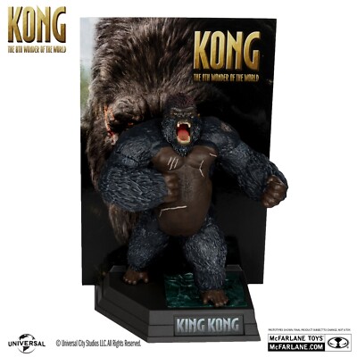 McFarlane Toys Movie Maniacs Kong Kong 8TH Wonder Of The World 14077 Neu