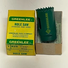 Greenlee  1-1/8"  Hole Saw USA Made Metal or Wood NEW 29mm