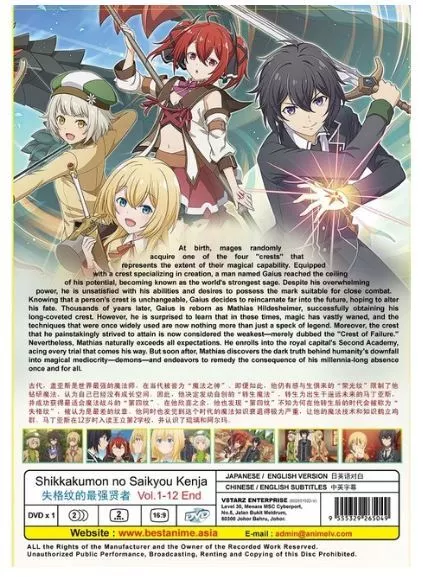 Shikkakumon no Saikyou Kenja thoughts on this new anime? : r/Isekai