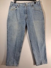 Vintage Levis Jeans Mens 40x32 Loose Fit 545 Blue Denim Cotton Gold Tab