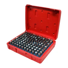 Set Of 125 PC M3 Steel Pin Gage PLUS 0.501" - 0.625" Gauge Set Metal Steel Plug