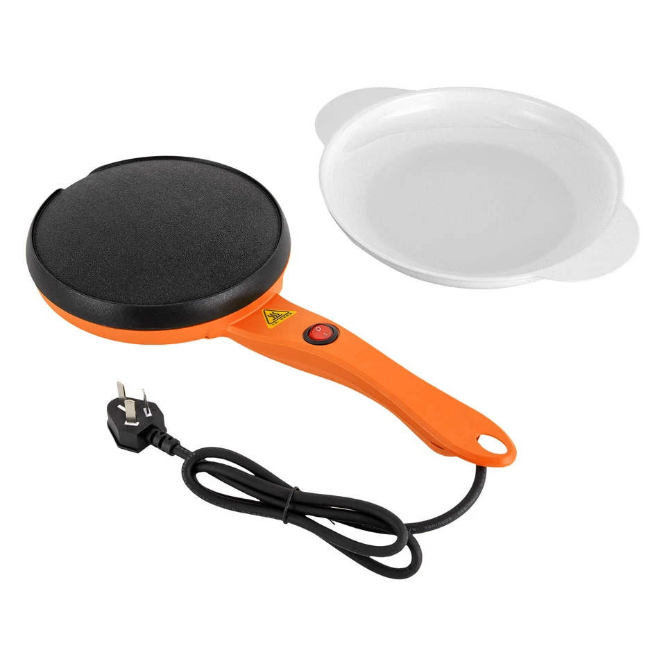 AU 7" Electric Crepe Maker Portable Crepe Maker Cordless Crepe Pan Maker Griddle - image 3 of 4