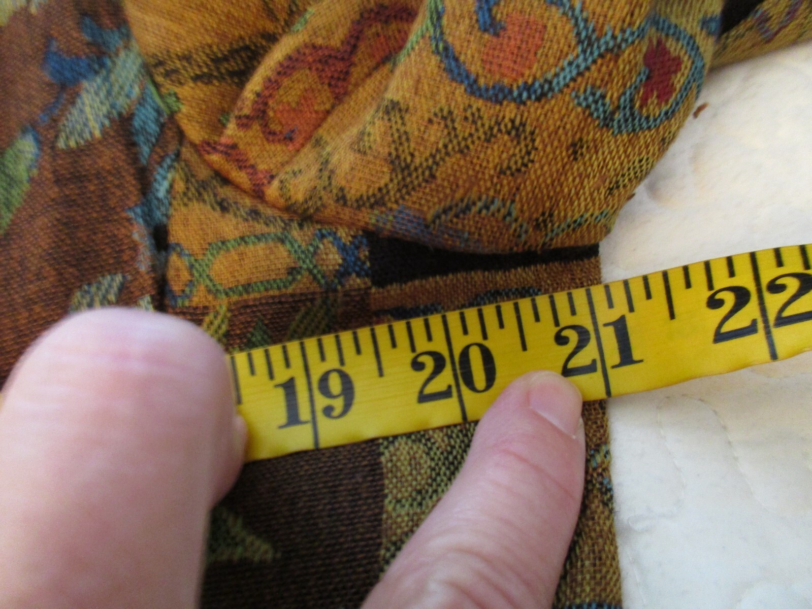 Coldwater Creek Patchwork Blazer Jacket Size L Ve… - image 10