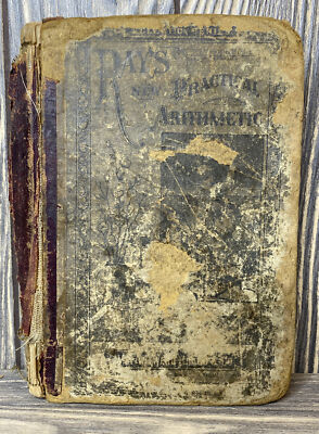 Rays New Practical Arthmetic Joseph Ray 1877 Hardback Book 