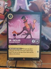 Disney Lorcana: 1st Ch. Dr. Facilier: Remarkable Gentleman 39/204 Rare Non-Foil