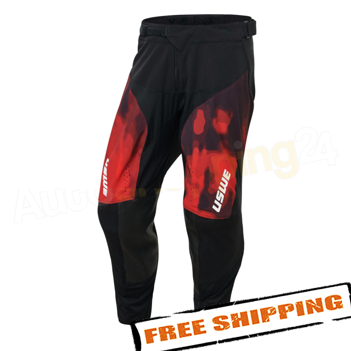 USWE 80923011400230 Rok Off-Road Pant Adult Flame Red - Size USWE 80923011400230 Rok Off-Road Pant Adult Flame Red - Size