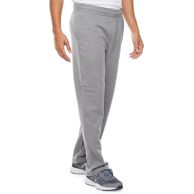 No Boundaries Sweatpant Mens Size XXL Gray Mid Rise Straight --K9