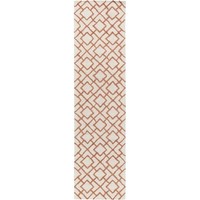 Surya Gable 2'6 X 10' Cotton Runner Rug In Neutral on sale Surya Gable 2'6 X 10' Cotton Runner Rug In Neutral on sale