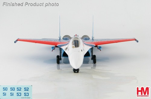 Hobby Master HA5707B, Su-35S Flanker E "Russian Knights" Blue 50, Russian Air - Picture 7 of 7