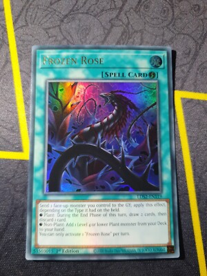 Frozen Rose - LDS2-EN119 - Ultra Rare - 1st Edition - Yugioh | eBay
