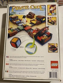 LEGO Pirate Code Game 3840 Box Instructions Only