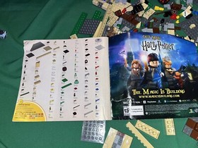 Lego 4567574 Harry Potter Hogwarts Lego Game -Missing A Few Pieces -Sold As Is