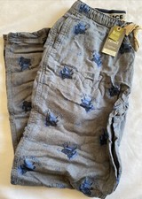 Fat Face Men  s Bull Dozing Print Pyjama Bottoms New Sizes M or L Blue