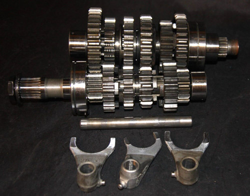 BOITE DE VITESSES AVEC FOURCHETTES SUZUKI GSX750K1 2001 3F00