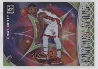 2019 Panini Donruss Optic Fantasy Stars Lime Green Prizm /149 Jimmy Butler nd3