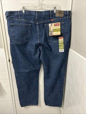 Wrangler Five Star Jeans Mens 48x30 Blue Regular Fit Straight Leg Denim NWT