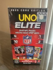 UNO Elite NFL Starter Pack 2025 Core Edition New Sealed In Box Free Shipping 