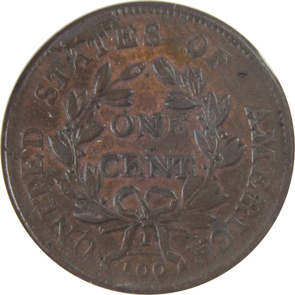 1802 Draped Bust Large Cent VF 20 Details ANACS SKU:CPC1193 - Image 4 of 4