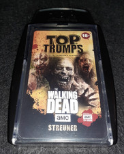 Top Trumps The Walking Dead AMC Card Game Complete Set With Plastic Cover Zombie