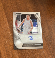 Vrenz Bleijenbergh 2021 Prizm Draft Picks Rookie Auto DP-WBL Yukatel Merkezef RC