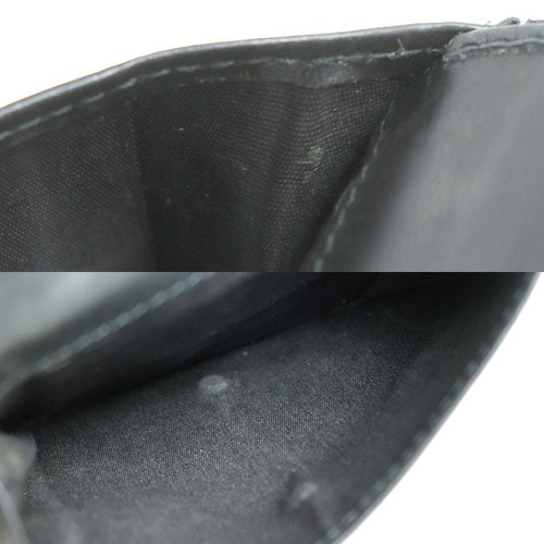 Salvatore Ferragamo Gancini Portafoglio Bifold Pelle Nero Con Scatola Autentico - Foto 6 di 9
