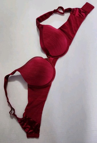 Reggiseno Vanity Fair 76338 Illuminazione Ferretto 38D - Colore Vino - Cinghie Comfort - Foto 8 di 12