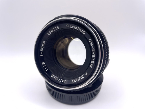 [Near MINT] OLYMPUS OM-System F.ZUIKO AUTO-S 50mm F1.8 MF Lens From JAPAN #8