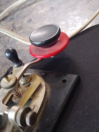 * WWII J-38 TELEGRPAH MORSE CODE KEY * - Zdjęcie 19 z 20