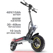 IENYRID S1 Folding Electric Ecooter 800W 48V15Ah 10inch Off-road E-Scooter 28MPH