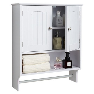 Dual-Access Wall Cabinet with Concealed Section an...