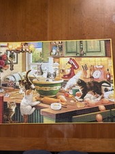 Kitchen Cat 1000 Piece Jigsaw Puzzle-Used Once