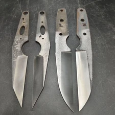 LOT OF 20 CUSTOM HANDMADE D2 TOOL STEEL BLANK BLADES FOR KNIFE MAKING SUPPLIES