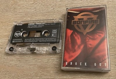 Bonfire MC Kassette Tape Knock Out 1991 BMG Records